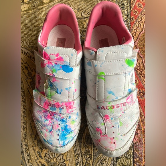 Custom Lacoste Sneakers 👟 🐊 - Picture 1 of 6